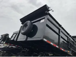 2026 QUALITY STEEL AND ALUMINUM PRODUCTS 83x16 Dump Trailer 4ft Walls