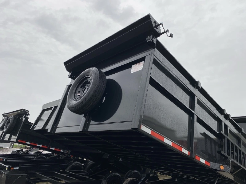 2026 QUALITY STEEL AND ALUMINUM PRODUCTS 83x16 Dump Trailer 4ft Walls