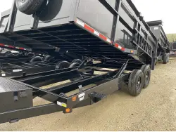 2026 QUALITY STEEL AND ALUMINUM PRODUCTS 83x16 Dump Trailer 4ft Walls