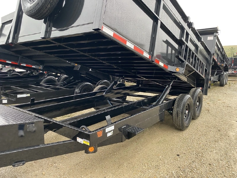 2026 QUALITY STEEL AND ALUMINUM PRODUCTS 83x16 Dump Trailer 4ft Walls