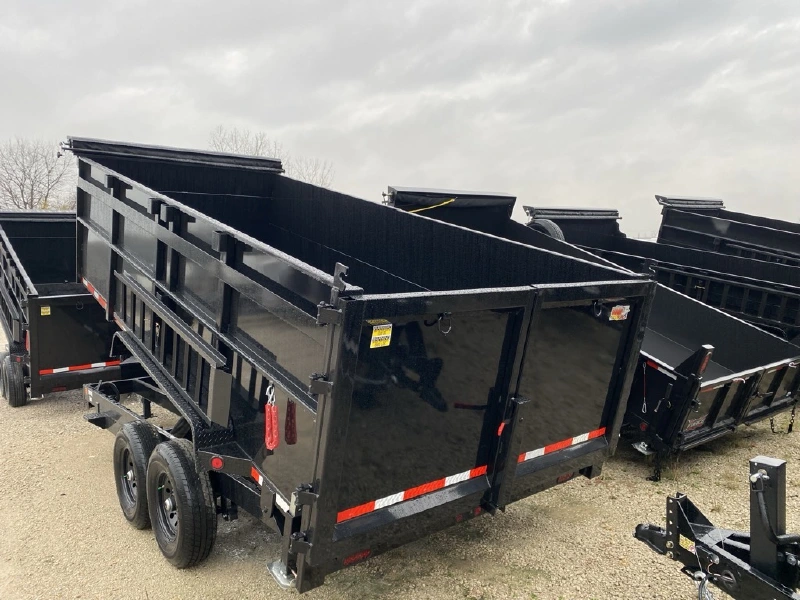 2026 QUALITY STEEL AND ALUMINUM PRODUCTS 83x16 Dump Trailer 4ft Walls
