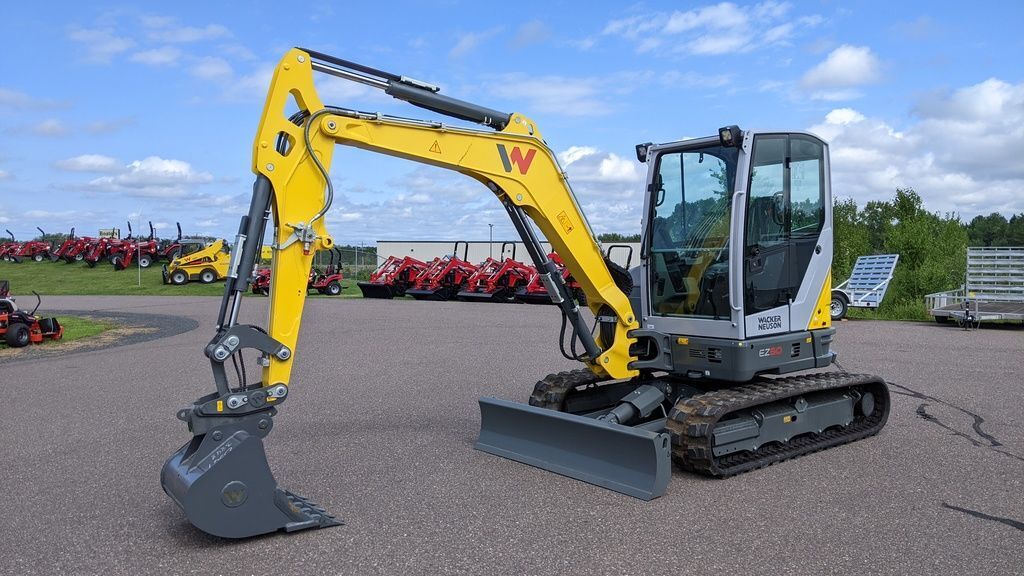 2024 WACKER NEUSON EZ50 5 ton Mini Excavator Zero-Tail in Chippewa Falls, WI