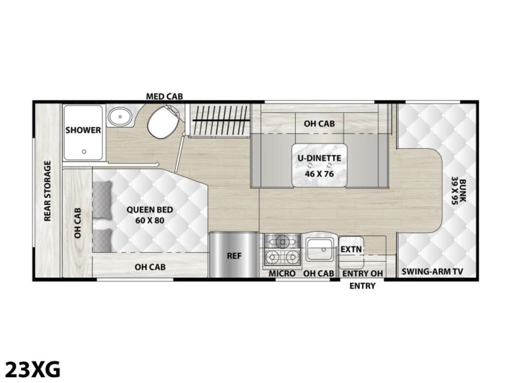 A photo of this 2025 Coachmen Cross Trail XL 23XG
