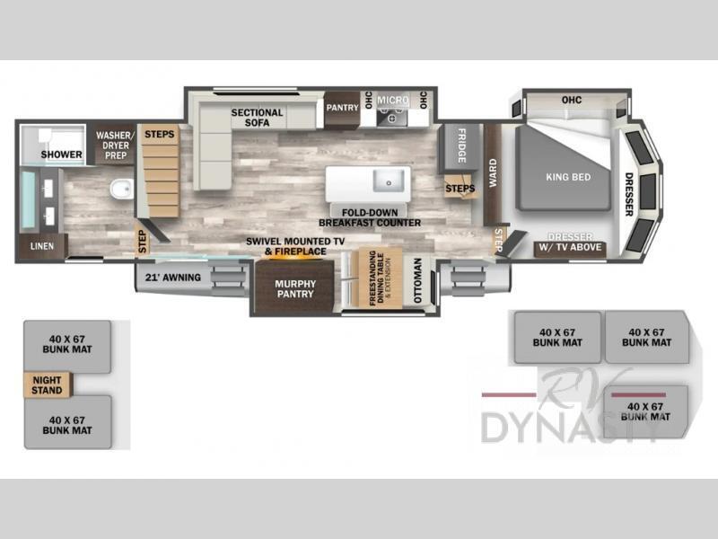 A photo of this 2027 Forest River Rv Cedar Creek Cottage 40CBK