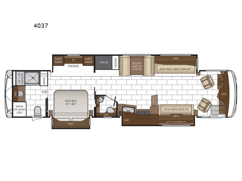 A photo of this 2025 Newmar Ventana 3809