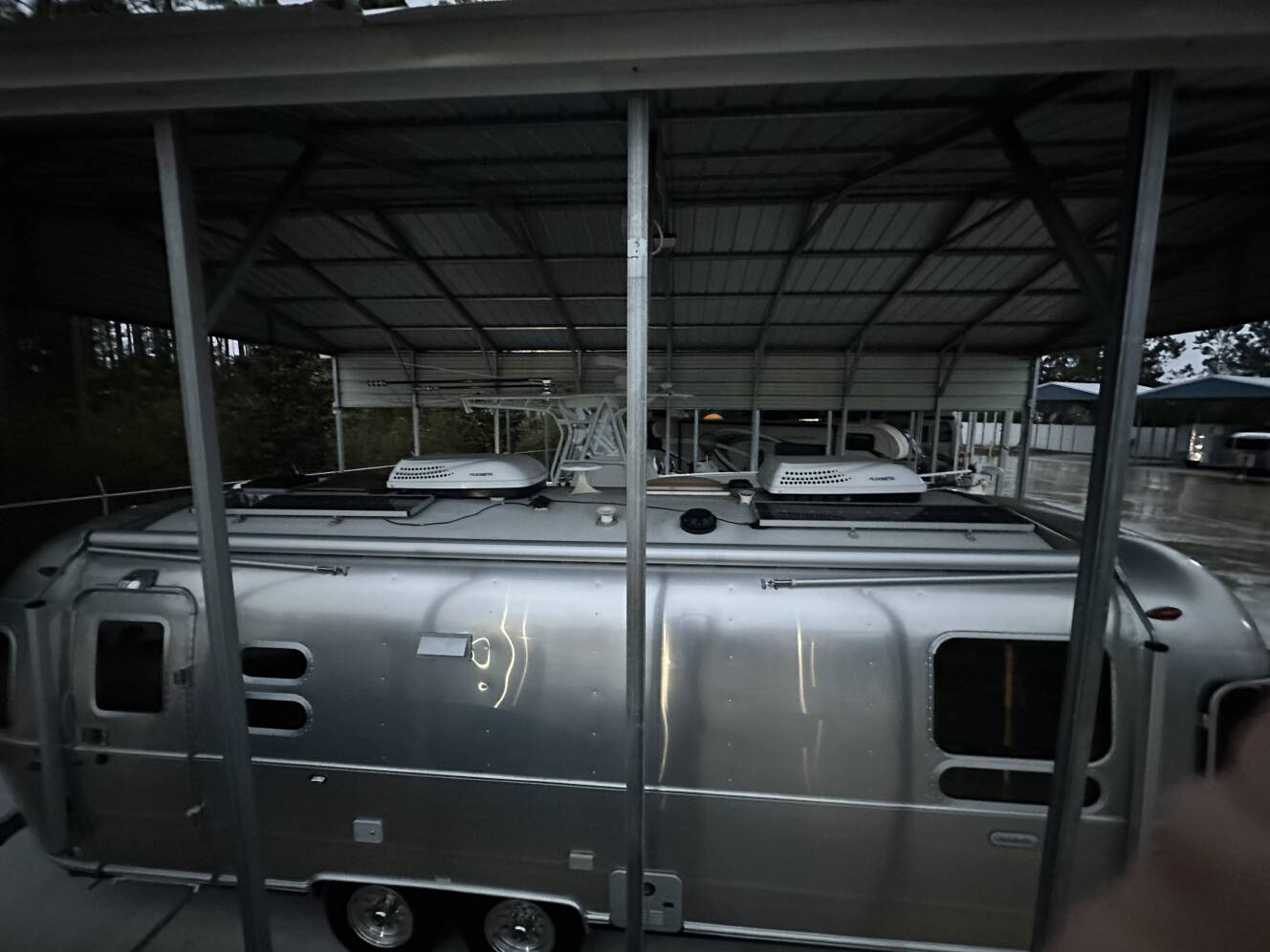 A photo of this 2022 Airstream GLOBETROTTER 27FB