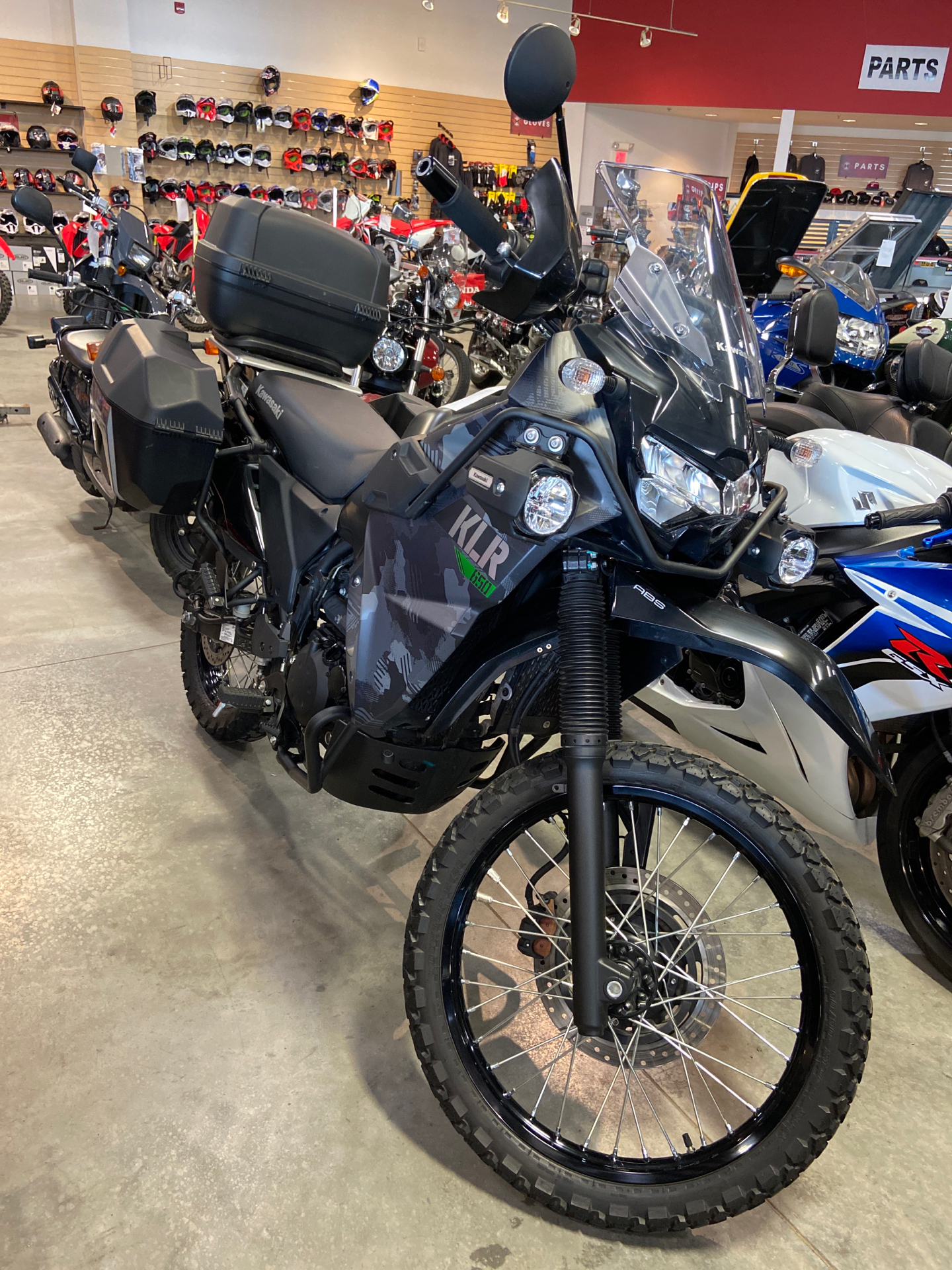 Used 2022 Kawasaki Klr Abs 650 Adventure For Sale in Davenport
