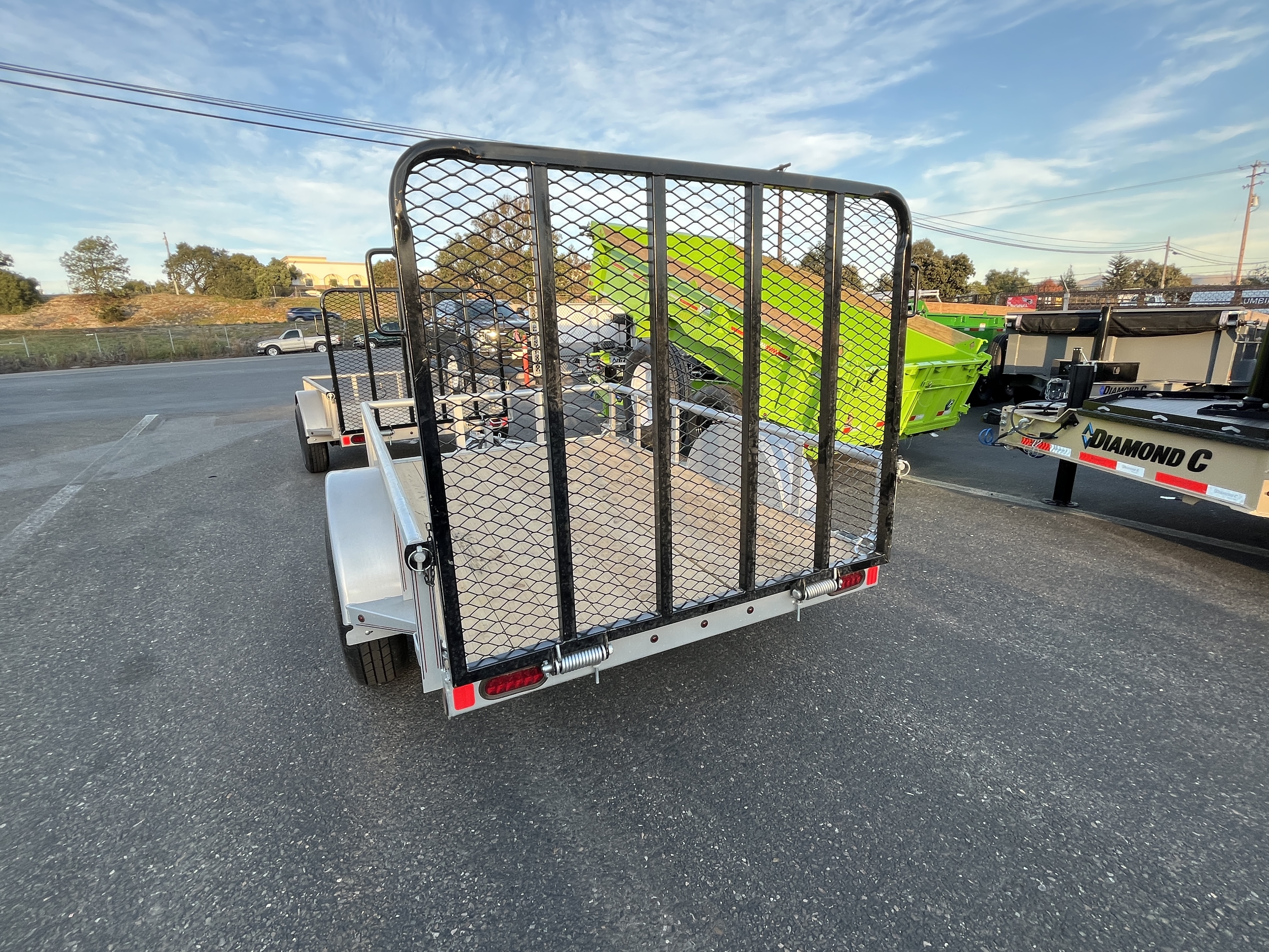 2025 GR TRAILER 5X8 SINGLE AXLE PIPE TOP in Arroyo Grande, CA