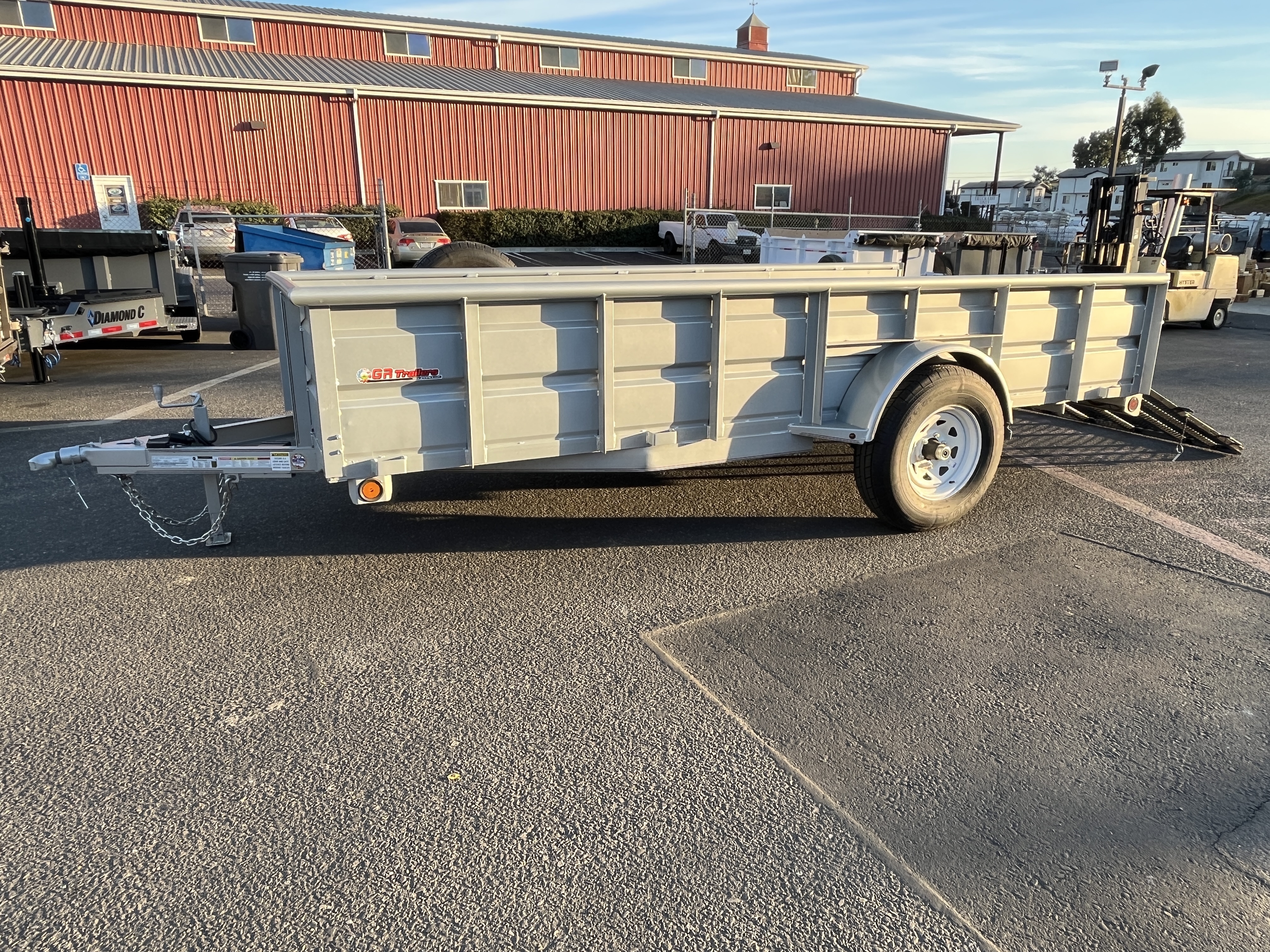 2025 GR TRAILER 6.5X14 CLOSED SIDES TRAILER in Arroyo Grande, CA