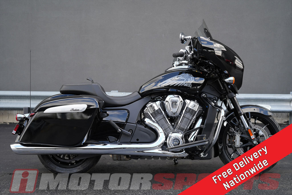 2025 Indian Motorcycle Chieftain PowerPlus Limited 112 w/PowerBand Audio Black LIMITED in Elmhurst, IL