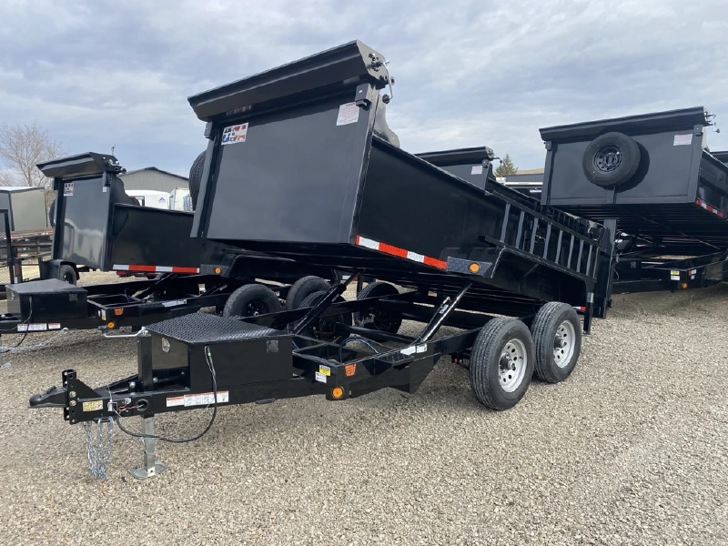 2026 QUALITY STEEL AND ALUMINUM PRODUCTS 6X12 10K DUMP TRAILER