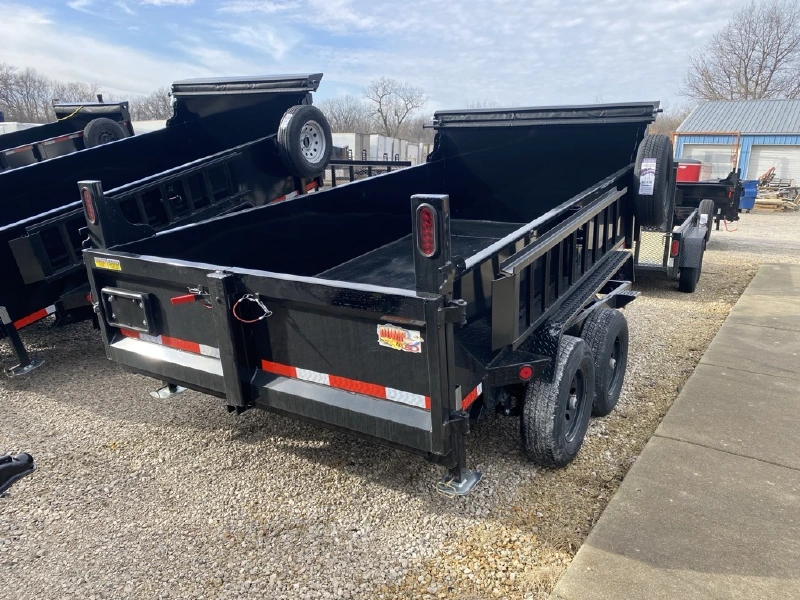 2026 QUALITY STEEL AND ALUMINUM PRODUCTS 6X12 10K DUMP TRAILER