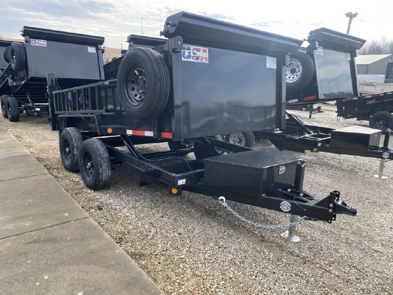 2026 QUALITY STEEL AND ALUMINUM PRODUCTS 6X12 10K DUMP TRAILER