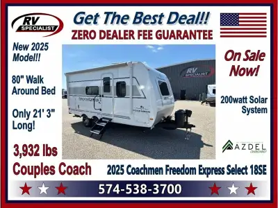 2025 Coachmen Freedom Express Select 18SE RVs For Sale - RV Trader