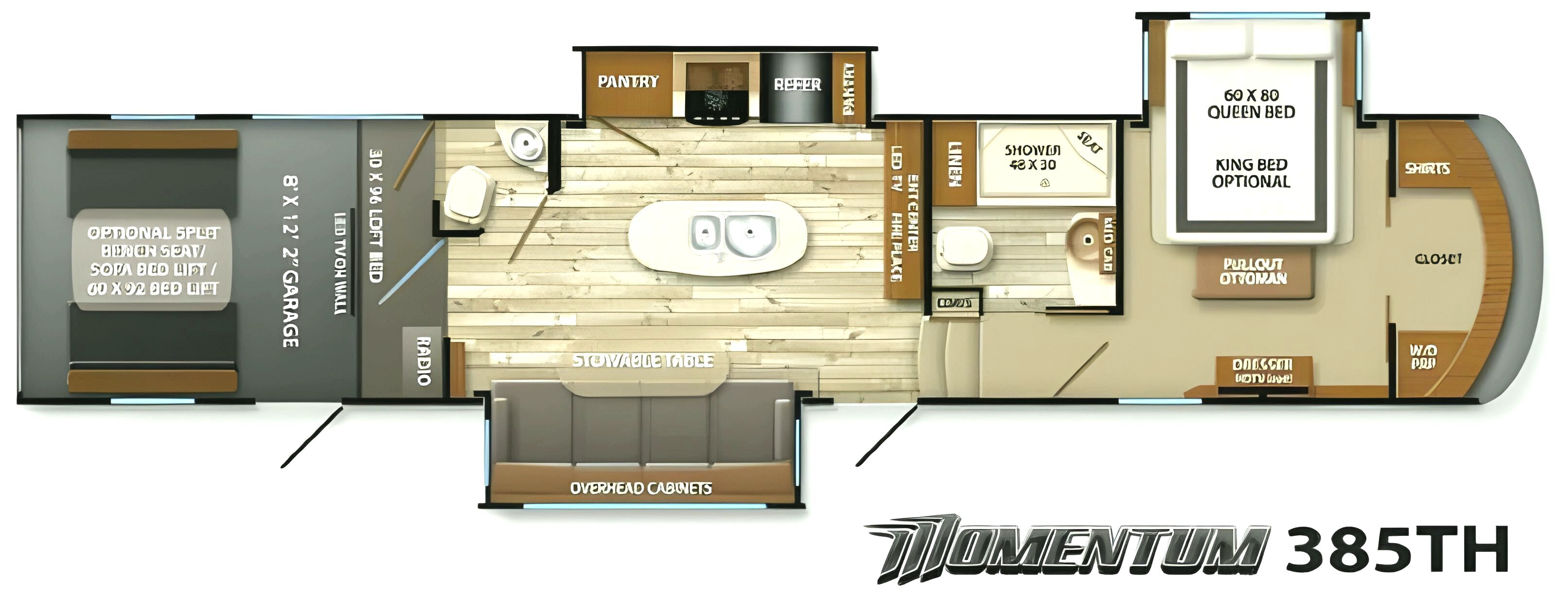 2014 Grand Design Momentum 385TH in navasota TX