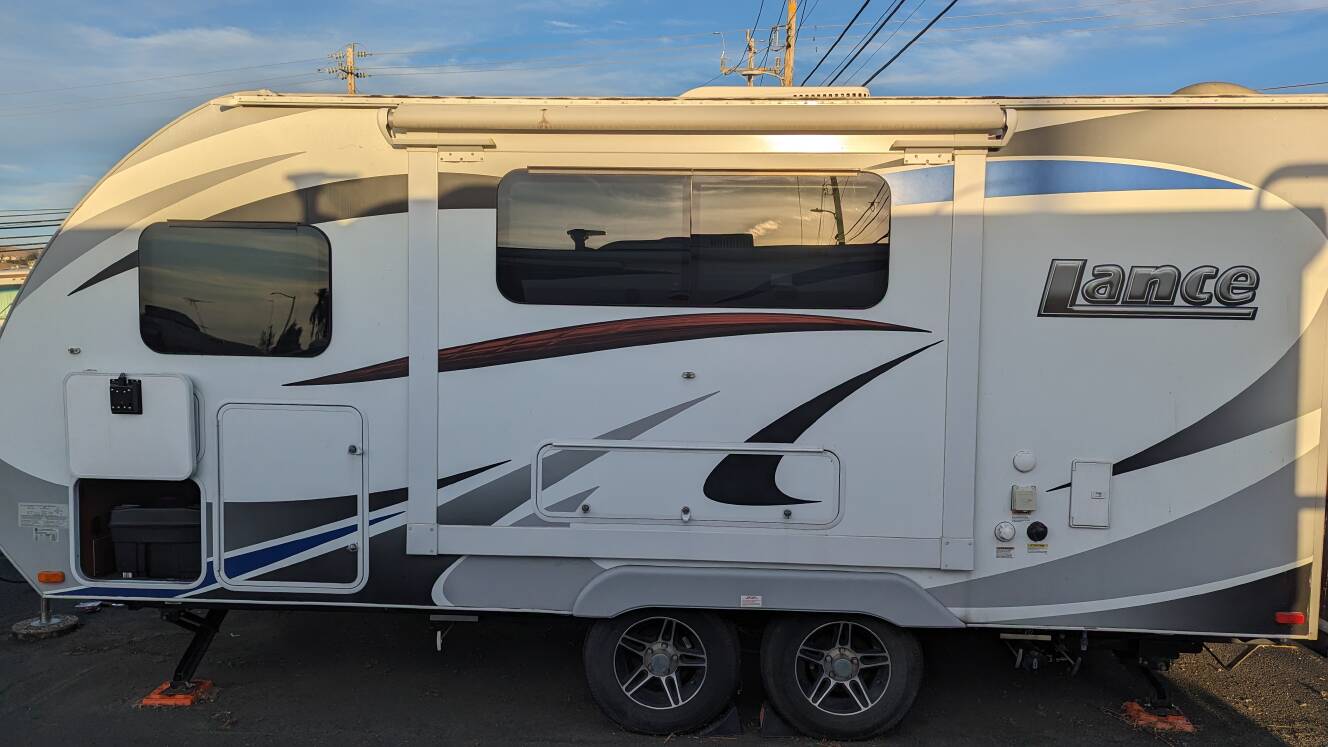 A photo of this 2018 Lance 1685 TRAVEL TRAILER