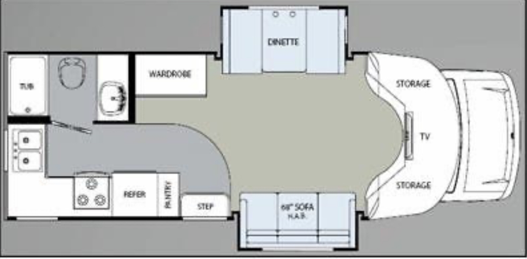 2009 Holiday Rambler AUGUSTA 252DS in rockledge FL