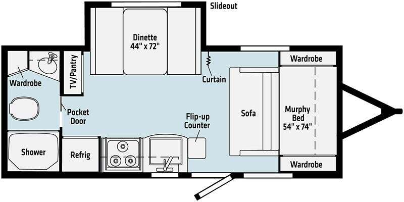 2022 Winnebago MICRO MINNIE 2108DS in indianapolis IN