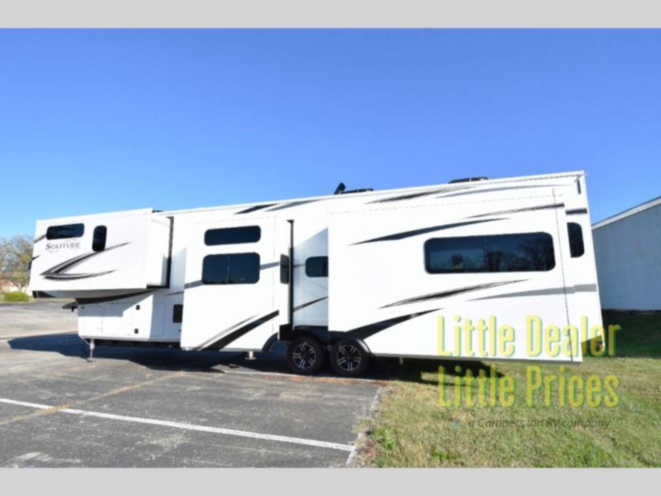 A photo of this 2025 Grand Design Solitude 388MBS