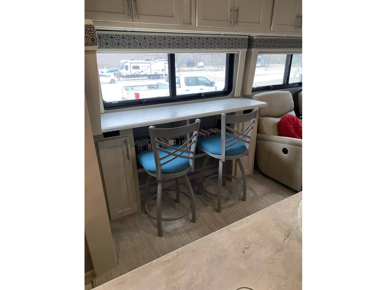 A photo of this 2023 Luxe TOY HAULER 47FB