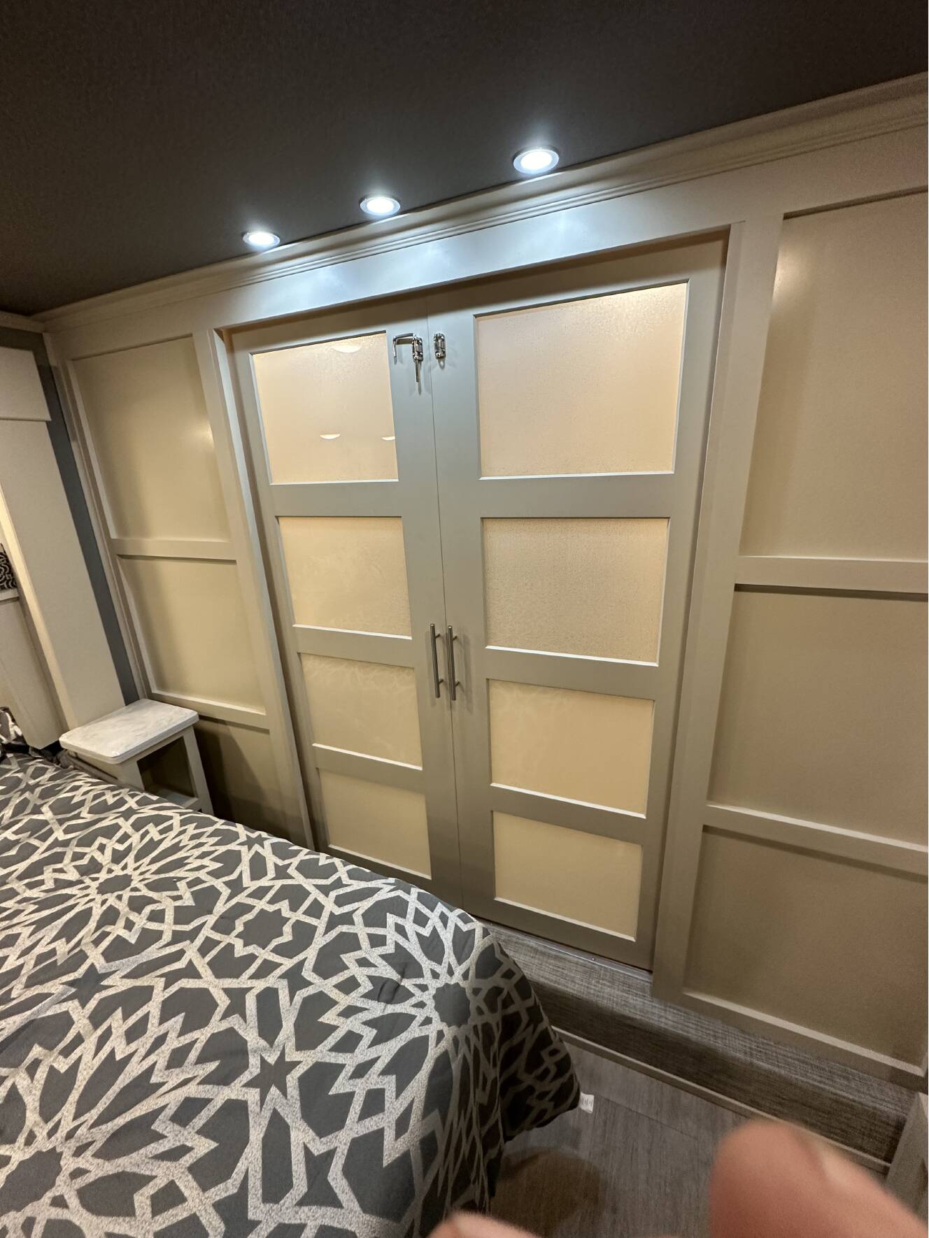 A photo of this 2023 Luxe TOY HAULER 47FB
