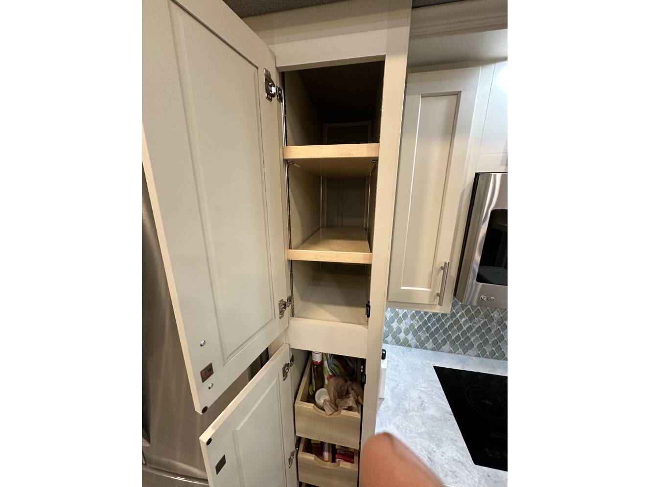 A photo of this 2023 Luxe TOY HAULER 47FB