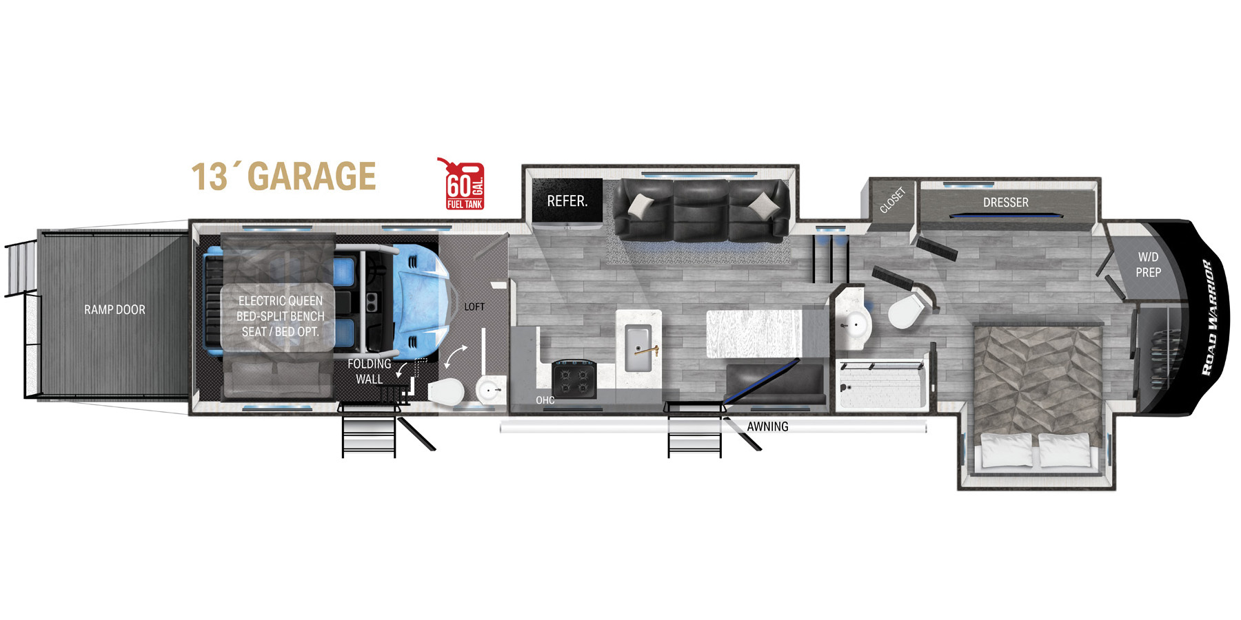 2021 Heartland ROAD WARRIOR 414RW in shoreview MN