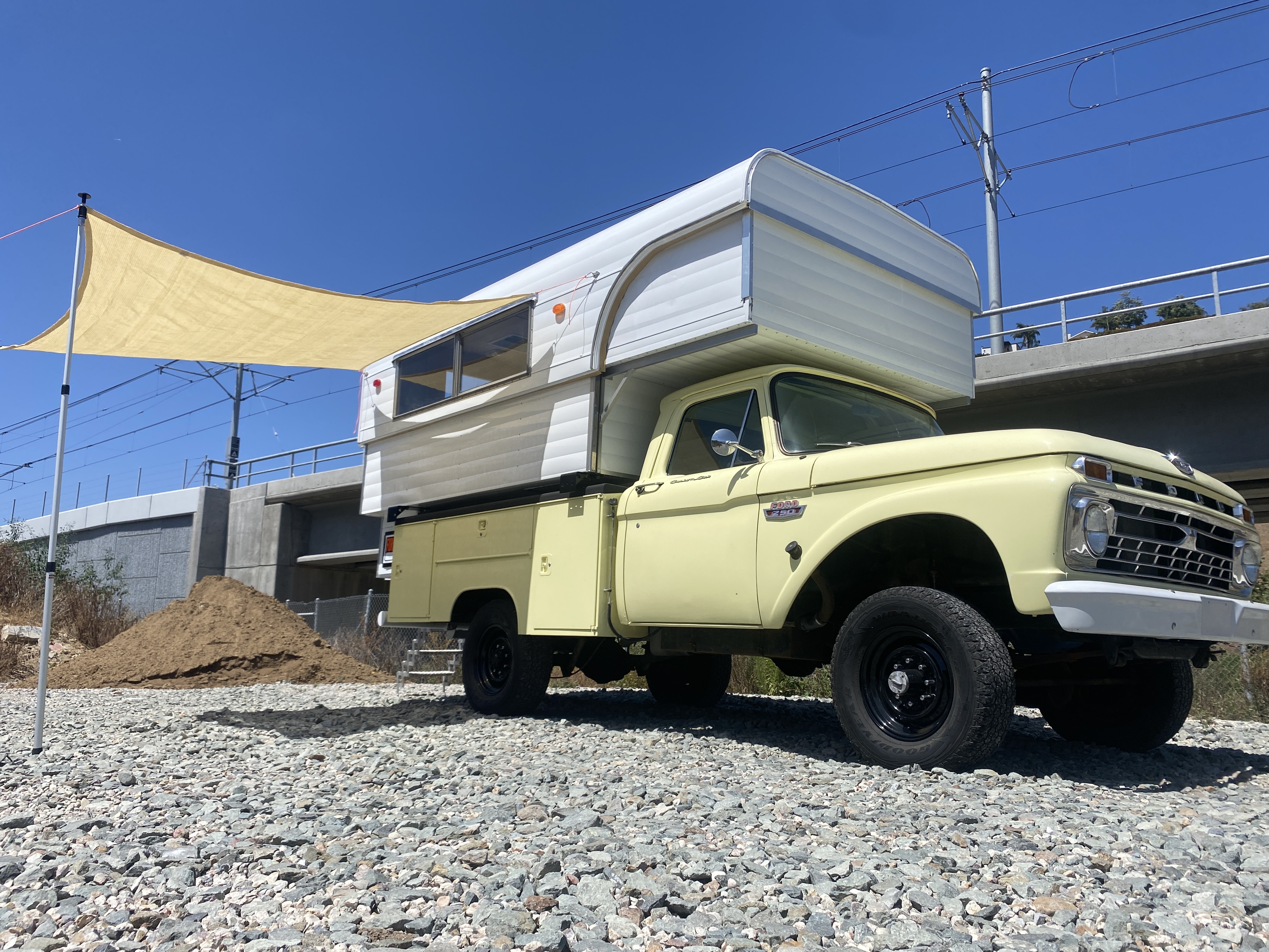 Used 1973 Alaskan Truck Camper RV ALASKAN-TEL CAB OVER
