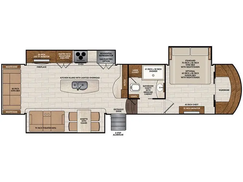 2018 VANLEIGH BEACON 38RLB