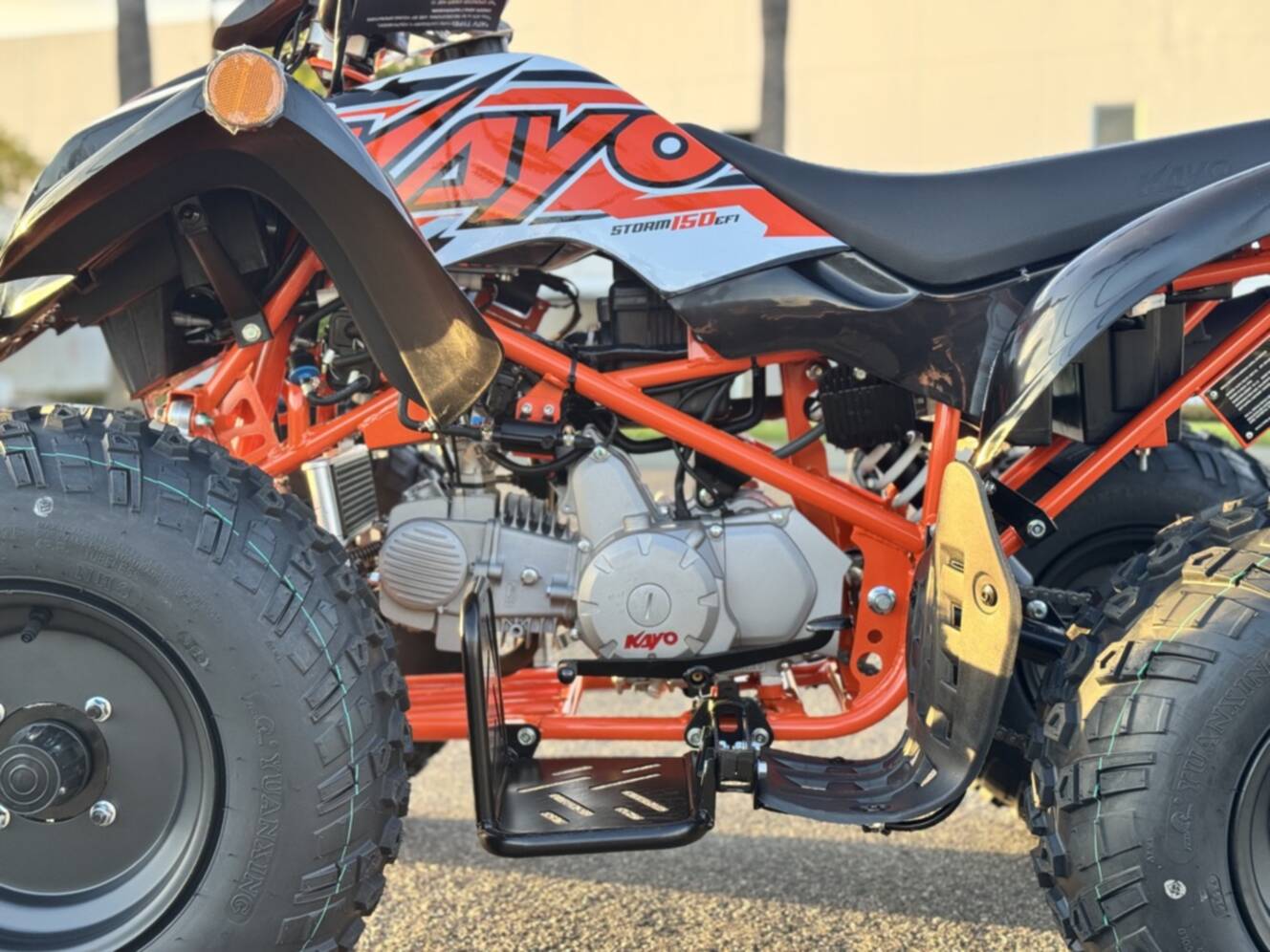A photo of this 2025 Kayo Usa STORM 150 EFI