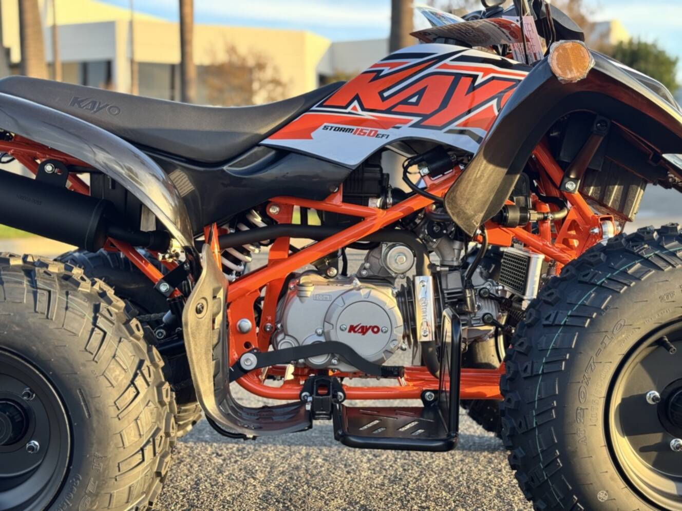 A photo of this 2025 Kayo Usa STORM 150 EFI