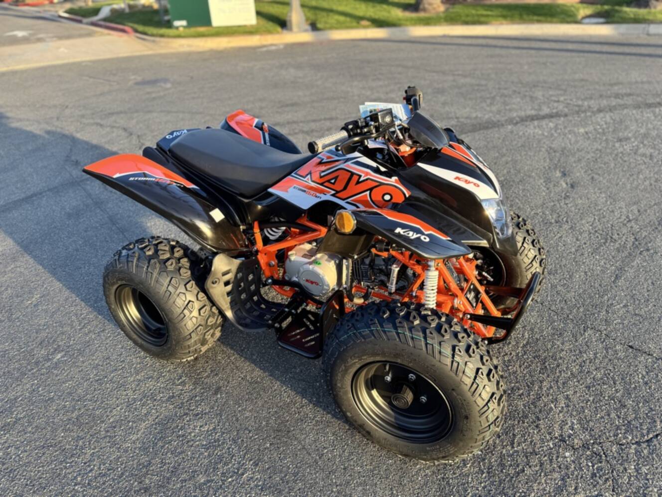 A photo of this 2025 Kayo Usa STORM 150 EFI