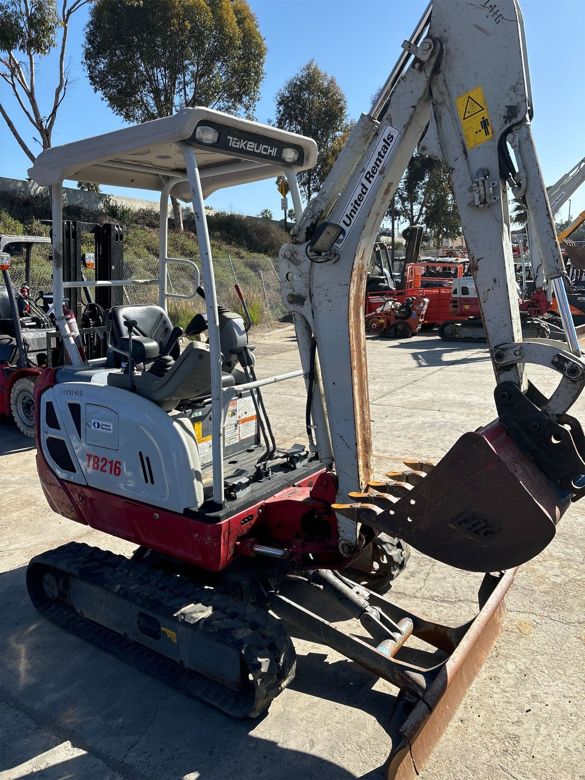 2021 TAKEUCHI TB216 in San Diego, CA