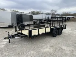 2026 QUALITY STEEL AND ALUMINUM PRODUCTS 82x16 Utility 7000 Gvwr