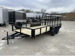 2026 QUALITY STEEL AND ALUMINUM PRODUCTS 82x16 Utility 7000 Gvwr