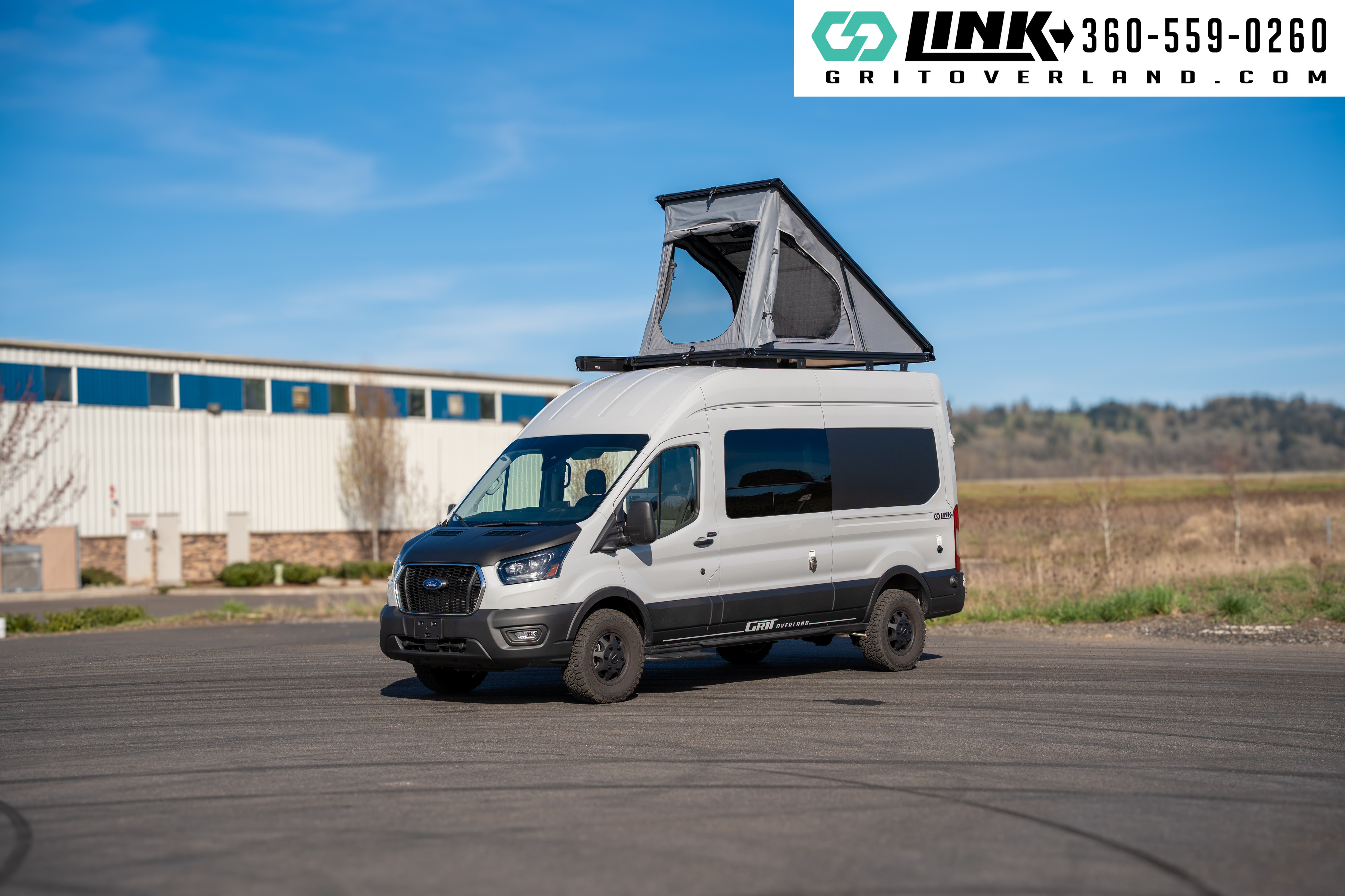 2026 Grit Overland Link 148 AWD S4 Conversion Van RV