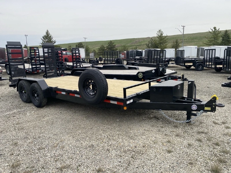 2026 QUALITY STEEL AND ALUMINUM PRODUCTS 83x18 14000 GVWR EQUIPMENT TRAILER
