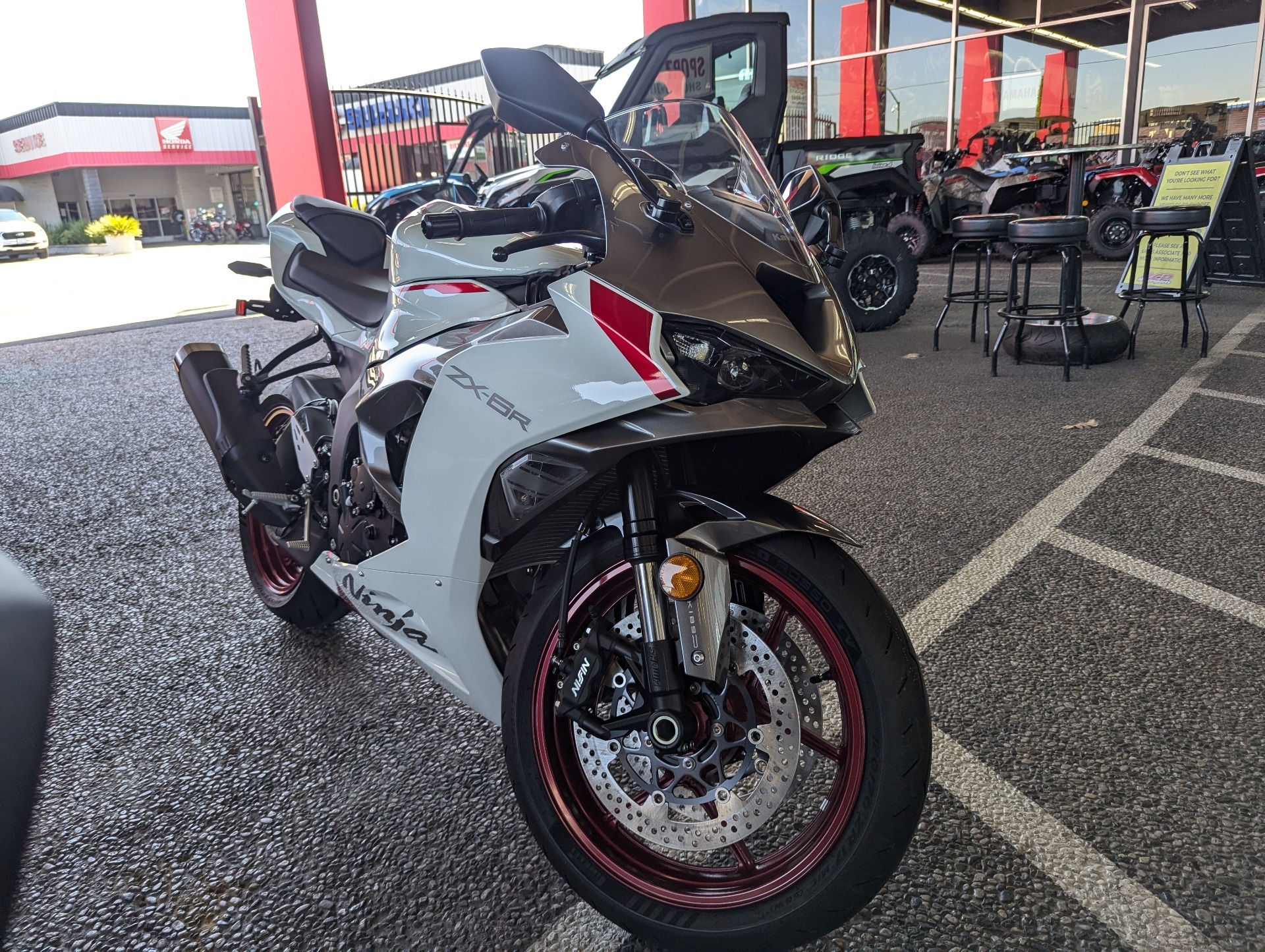 New 2025 Kawasaki Ninja ZX-6R Abs For Sale in Sacramento, CA