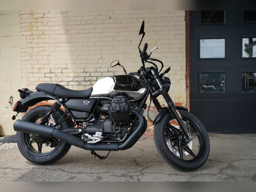 New 2025 Moto Guzzi V7 Premium Chrome Stone For Sale in Columbus