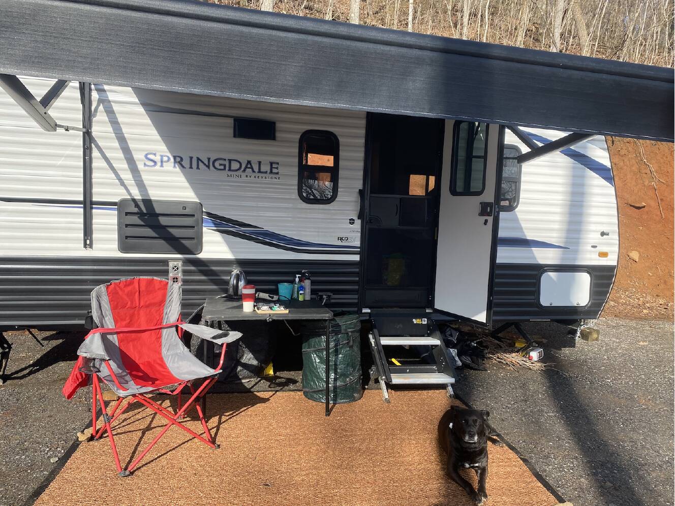 A photo of this 2021 Keystone SPRINGDALE MINI 1760BH