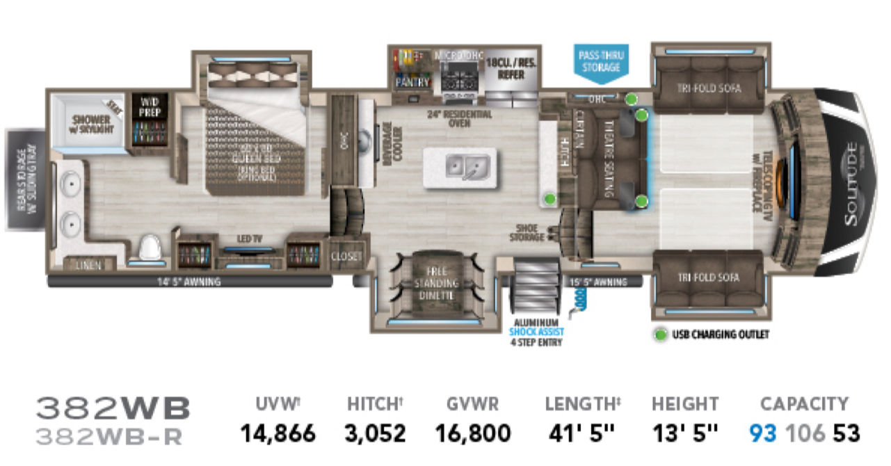 2021 Grand Design SOLITUDE 382WB in ammon ID
