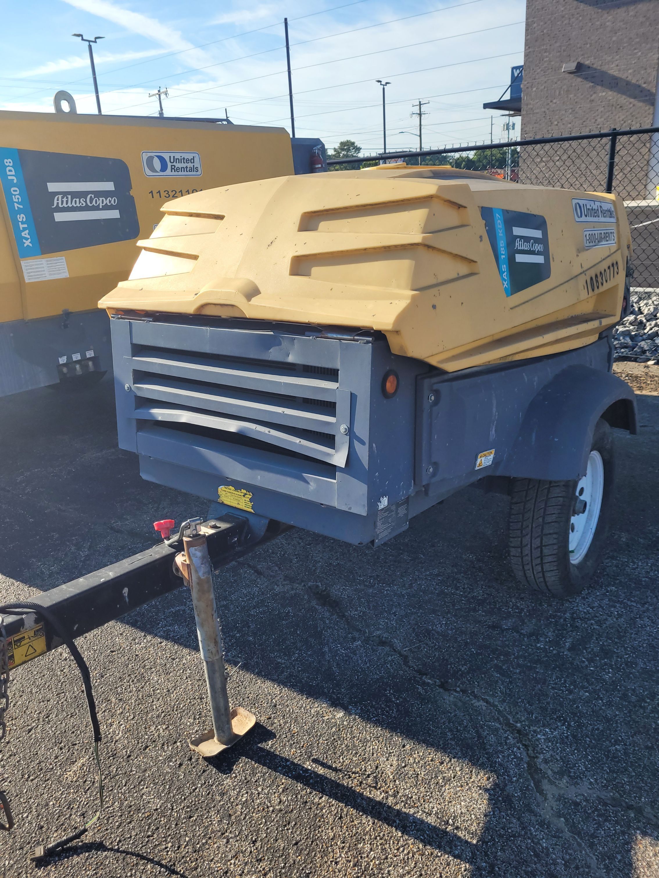 2017 ATLAS COPCO XAS185KD7 T4F in Tuscaloosa, AL