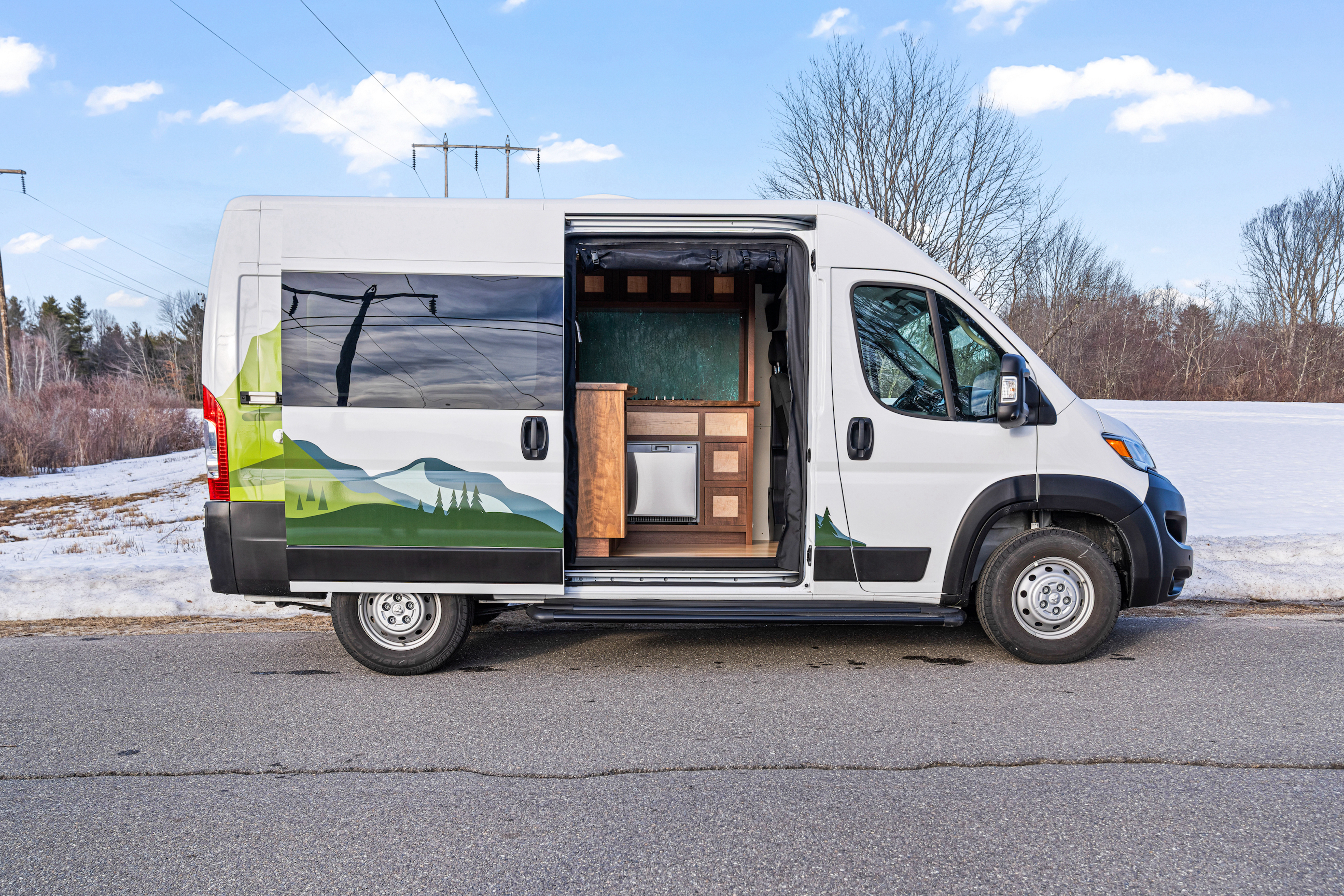 High Roof Ram Promaster Van Home Conversion For Sale 2025 Ram
