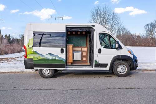 High Roof Ram Promaster Van Home Conversion For Sale 2025 Ram