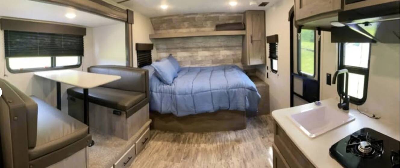 A photo of this 2021 Keystone SPRINGDALE MINI 1760BH