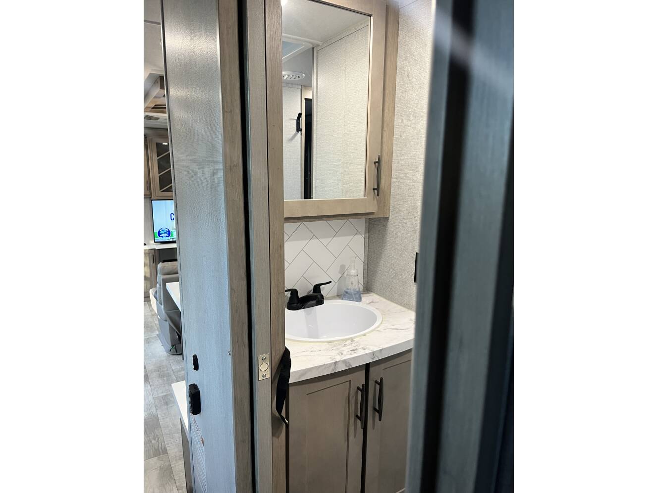 A photo of this 2023 Grand Design MOMENTUM M-CLASS 395MS