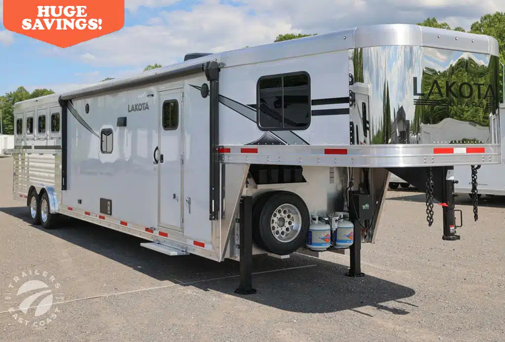 2026 Lakota Charger CH8415SR Horse/Livestock Trailer RV