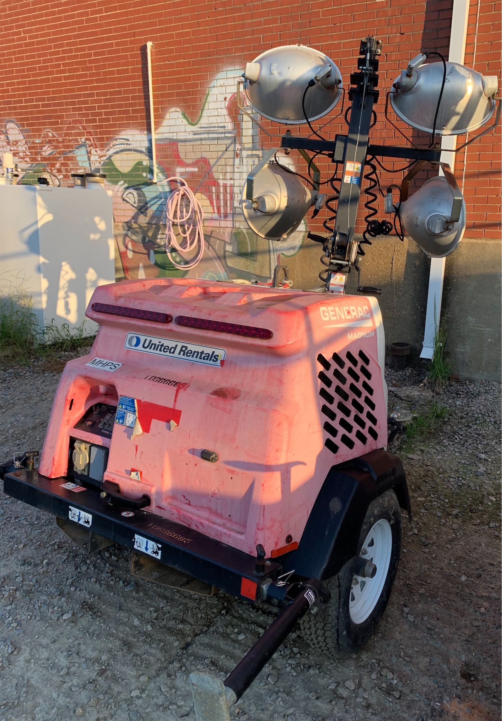 2017 MAGNUM MLT6SM Portable Light Tower in Charlottesville, VA