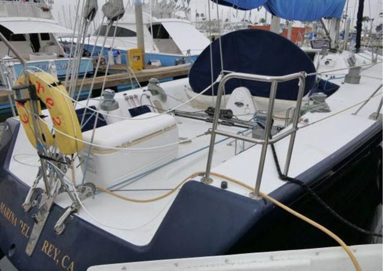A photo of this 1993 Green Marine, U.K. Dubois 50