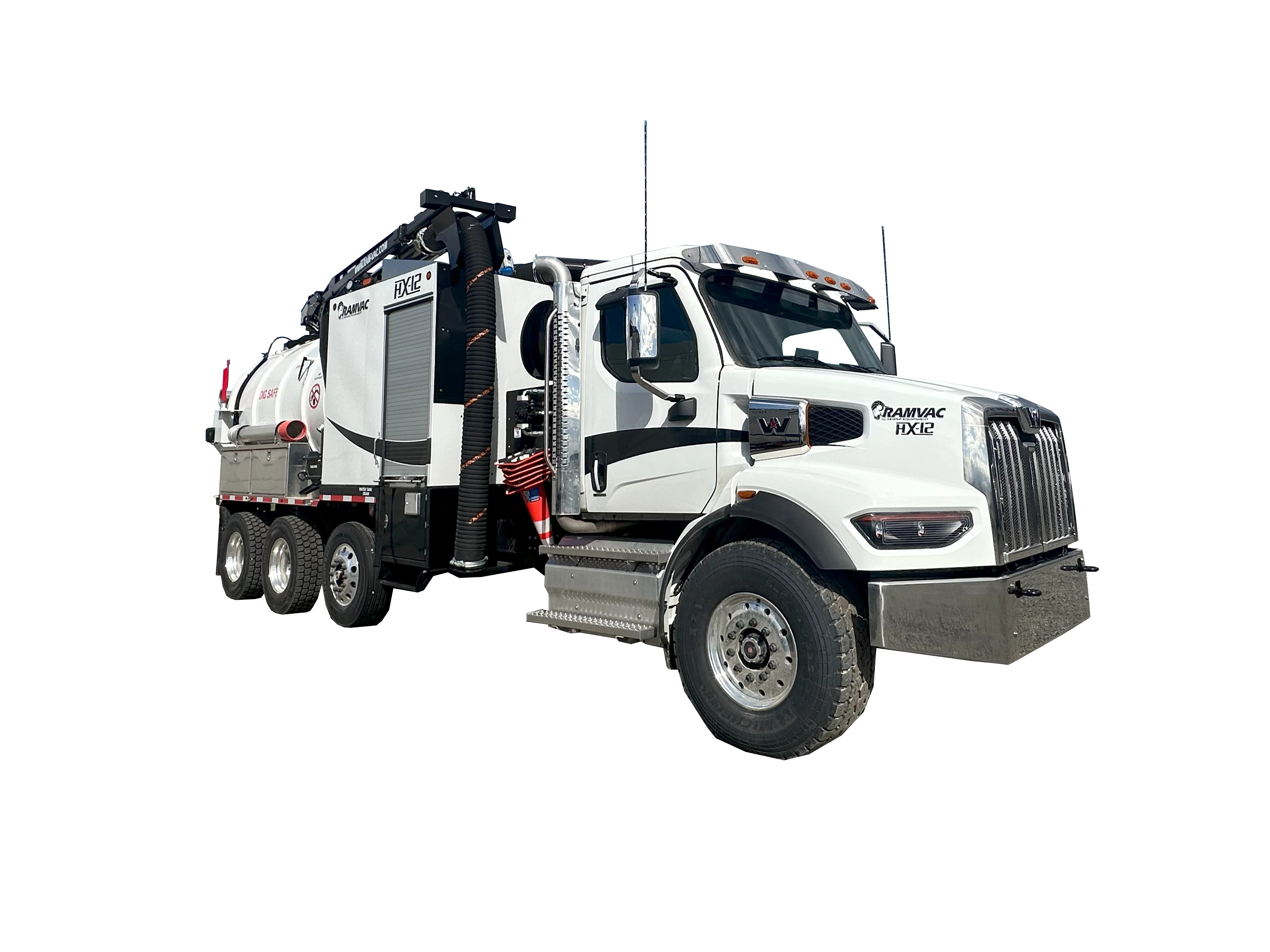 2025 WESTERN STAR 47X CHASSIS RamVac HX-12 Series in Spokane Valley, WA